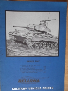 BELLONA VEHICLE PRINTS  SERIES 05 WESPE CHAFFEE M4 TANK 105mm VOLKSWAGEN PERSONENWAGEN